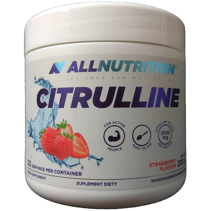 Allnutrition Citrulline, Strawberry - 200g