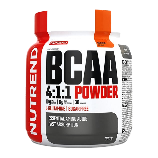 BCAA 4:1:1 Pulver, Orange – 300 g