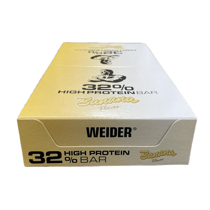 32 % hoher Proteinriegel, Banane – 12 x 60 g