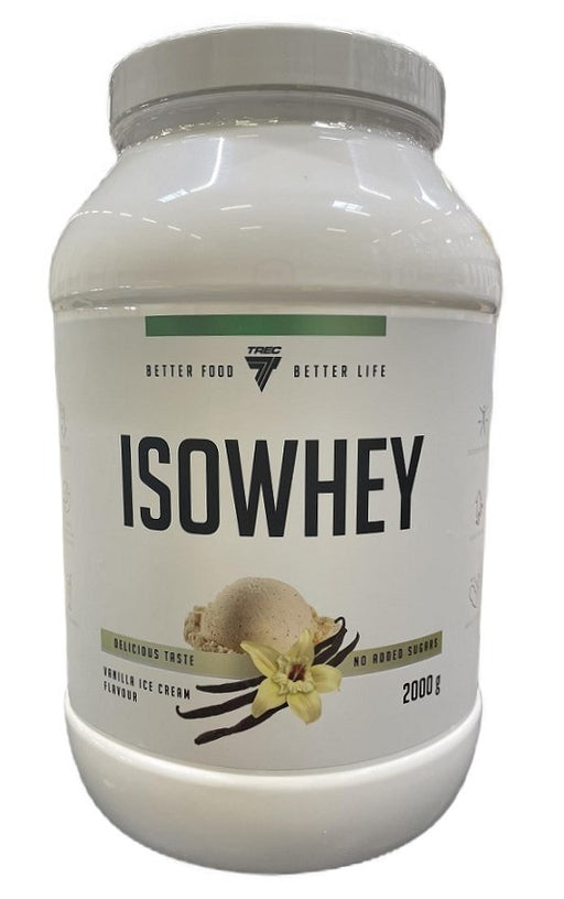 Trec Nutrition Isowhey Vanilla Ice Cream 2000g - Protein at MySupplementShop by Trec Nutrition