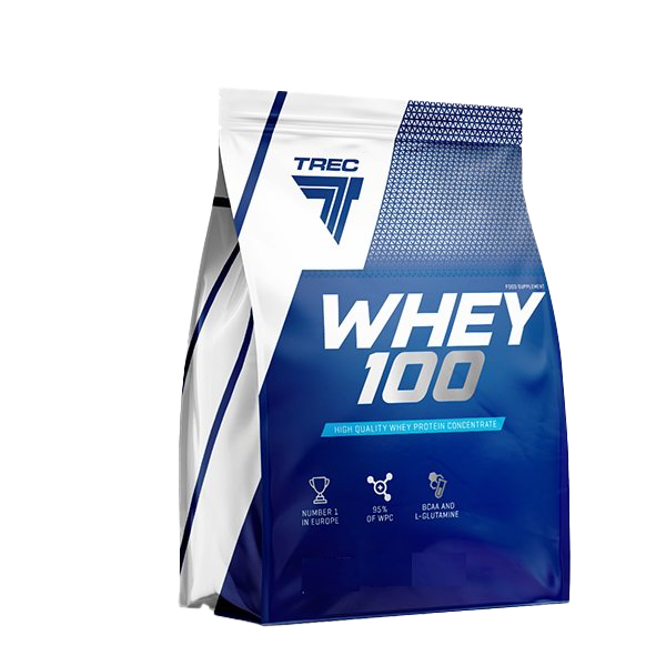 Trec Nutrition Whey 100 (Bag), Double Chocolate 900g