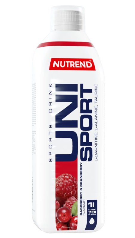 Nutrend Unisport, Raspberry & Cranberry - 1000ml - Sports Supplements at MySupplementShop by Nutrend