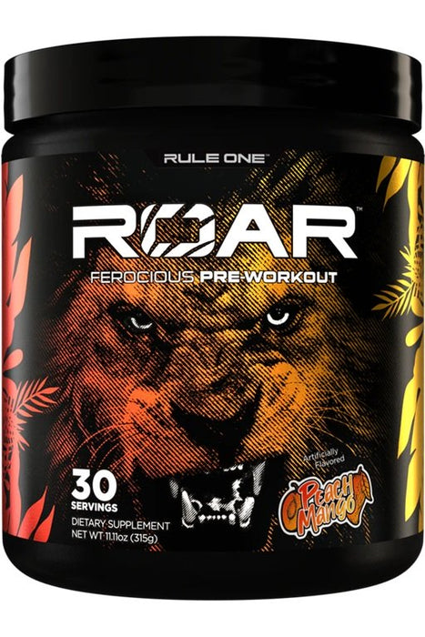 Rule One Roar, Peach Mango - 315g - Nutritional Supplement at MySupplementShop by Rule1