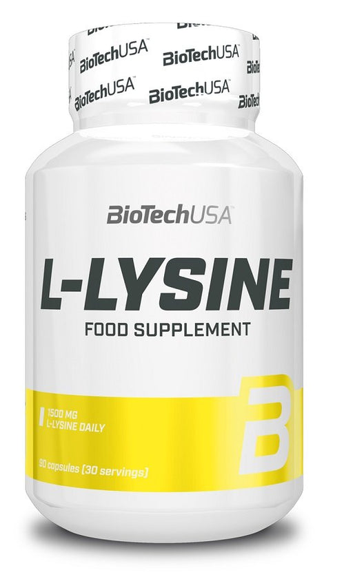 BioTechUSA L-Lysine - 90 caps - Sports Supplements at MySupplementShop by BioTechUSA