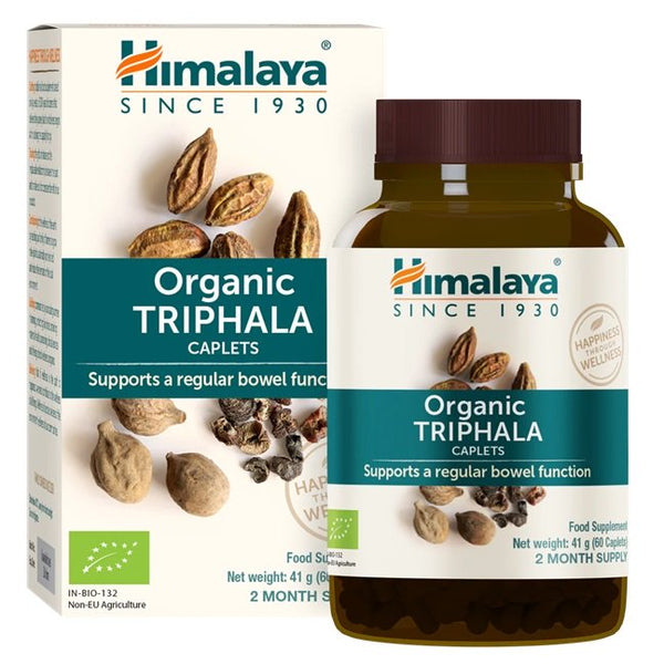 Himalaya Organic Triphala - 60 caplets - Detox & Cleanse at MySupplementShop by Himalaya