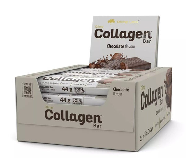 Olimp Nutrition Collagen Bar, Chocolate (EAN 5901330094019) 25 x 44g