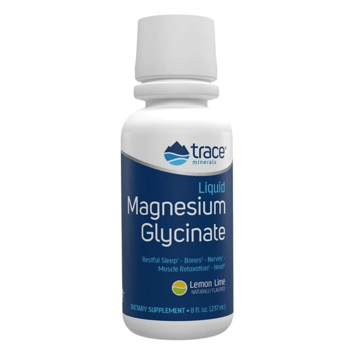 Trace Minerals Liquid Magnesiumglycinate, Lemon Lime 237 ml - Multiminerals at MySupplementShop by Trace Minerals