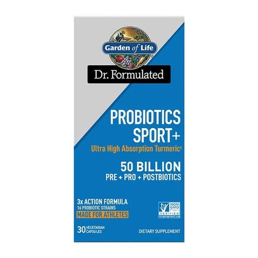 Dr. Formulated Probiotics Sport+ 50 Billion - 30 vcaps