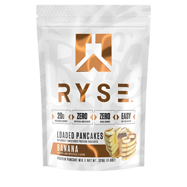 RYSE Loaded Protein Pancakes | 21g Protein, No Added Sugar, Easy to Make 326g