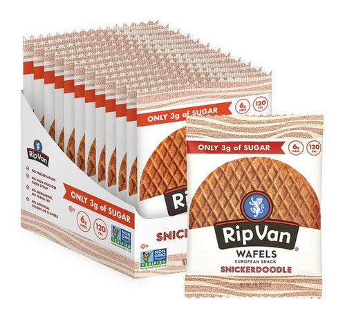 Rip Van Wafels 12 x 33g - Snickerdoodle - Vitamins & Supplements at MySupplementShop by Rip Van