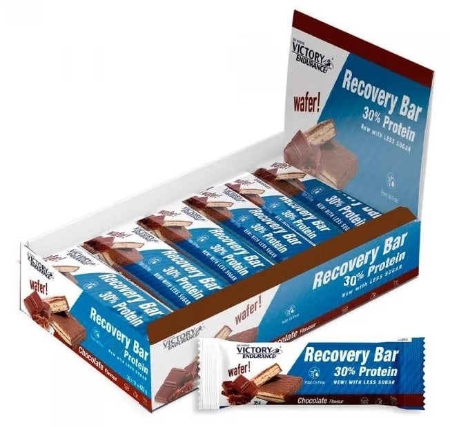 Weider Joe Weider Victory Endurance Recovery Bar 12 x 35g - Chocolate - Vitamins & Supplements at MySupplementShop by Weider