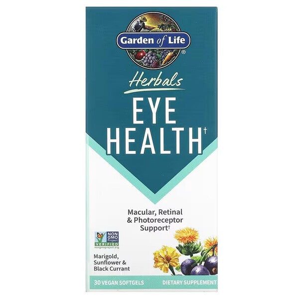 Garden of Life Herbals Eye Health - 30 vegan softgels - Vitamins & Supplements at MySupplementShop by Garden of Life