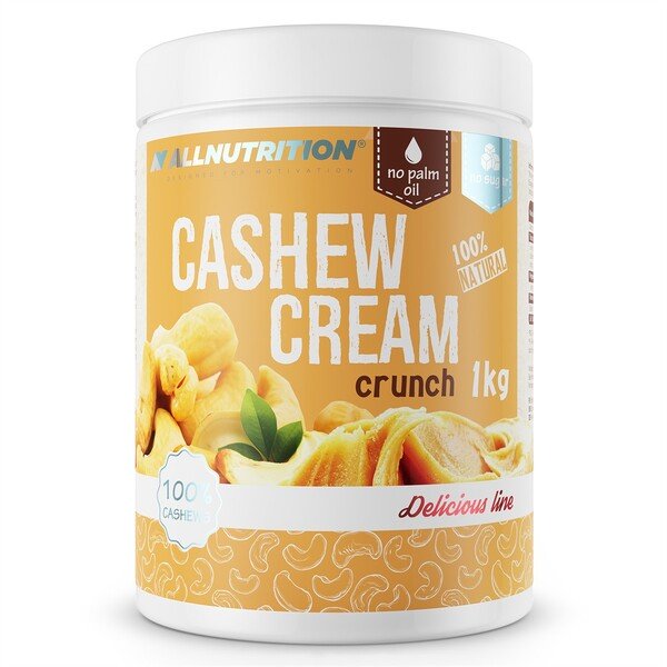 Allnutrition Cashew Cream 1000g - Crunch - Sports Nutrition at MySupplementShop by Allnutrition