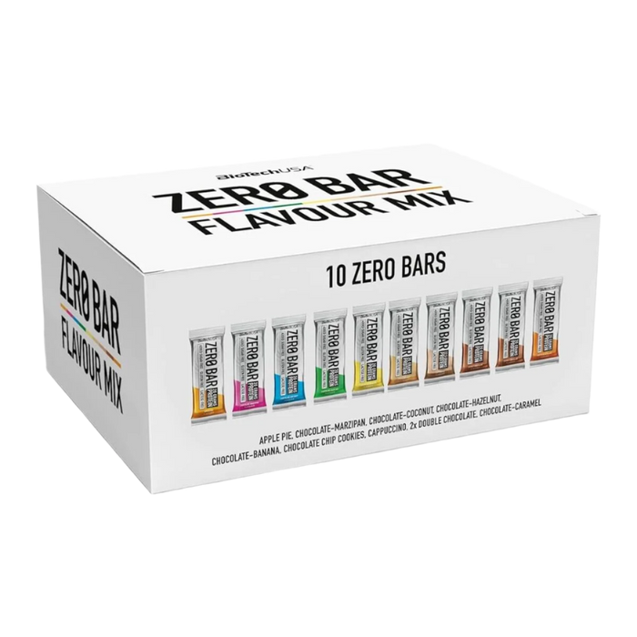 BioTechUSA Zero Riegel, Schokoladen-Kokosnuss – 20 x 50 g