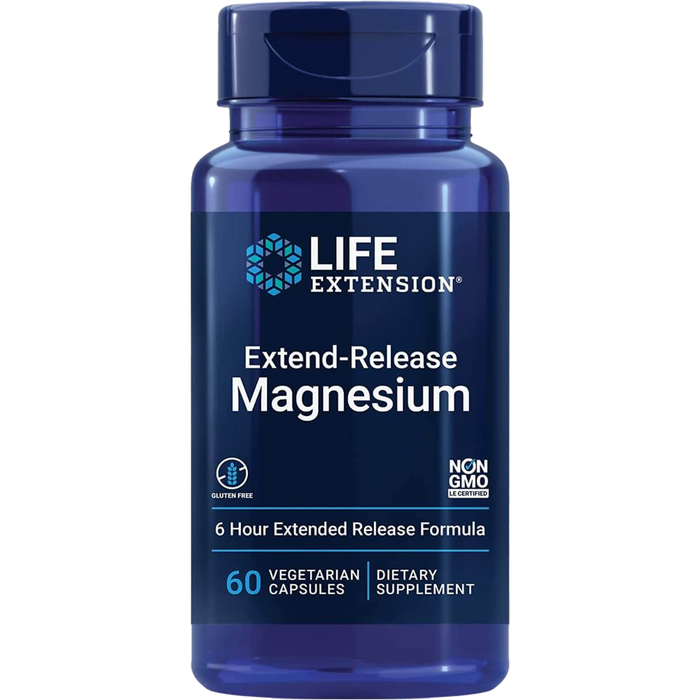 Life Extension Extend-Release Magnesium 60 Vegetarian Capsules