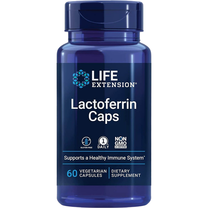 Life Extension Lactoferrin Caps 60 Vegetarian Capsules