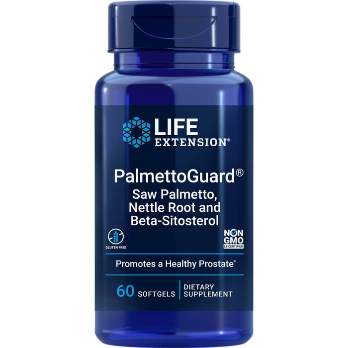 Life Extension PalmettoGuard Saw Palmetto/Nettle Root and Beta-Sitosterol 60 Softgels - Sexual Health at MySupplementShop by Life Extension