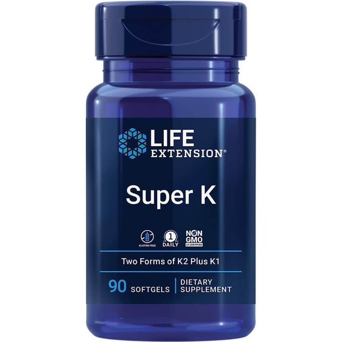 Life Extension Super K 90 Softgels - Vitamins & Minerals at MySupplementShop by Life Extension