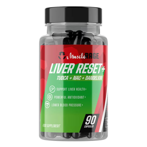 Muscle Rage Liver Reset+ 90 Capsules - Sports Supplements at MySupplementShop by Muscle Rage