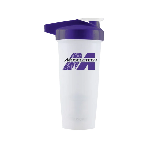 Muscletech Activ Shaker 878ml - Clear/Purple Lid - Sports Nutrition at MySupplementShop by Muscletech