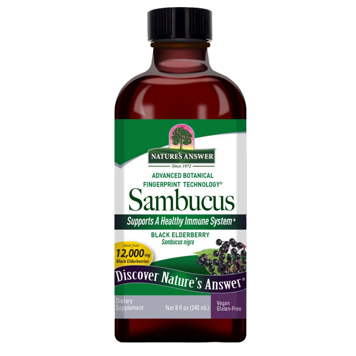 Nature's Answer Sambucus 12,000mg 8 Oz (240ml)