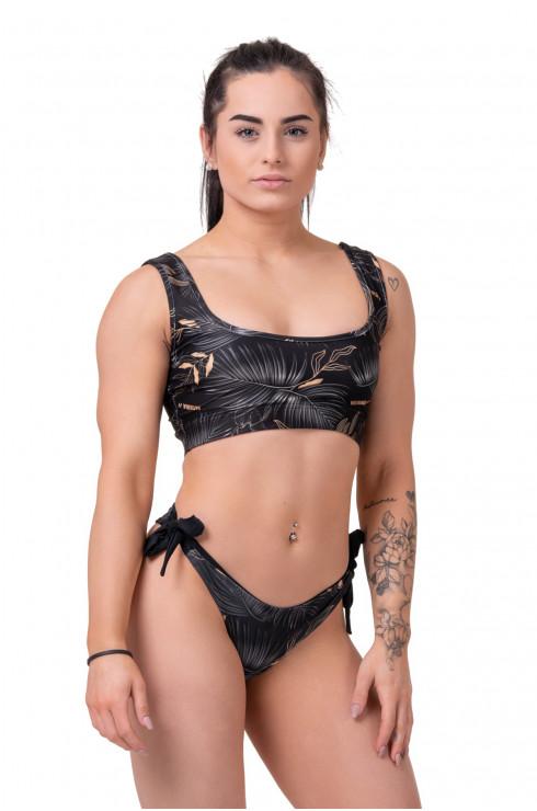 Nebbia Bikini Active Black Bralette 554 - Volcanic Black