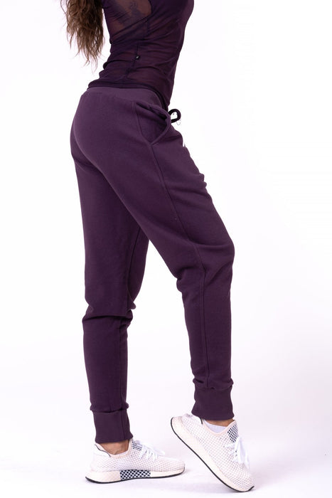 Nebbia Street Drop Crotch Pants 274 - Burgundy