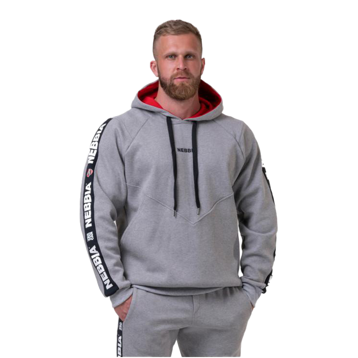 Nebbia Unlock The Champion Hoodie 194 Light Grey