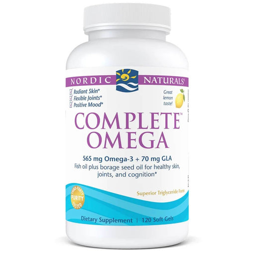 Nordic Naturals Complete Omega 3,6,9 120 Softgels (Lemon) | Premium Supplements at MYSUPPLEMENTSHOP