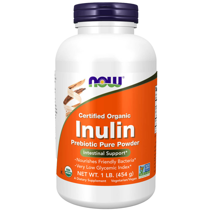 NOW Foods ORG INULIN POWDER 1 LB