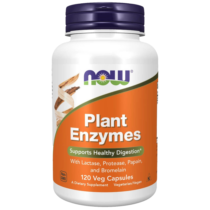 NOW Foods Plant Enzymes 120 Veg Capsules