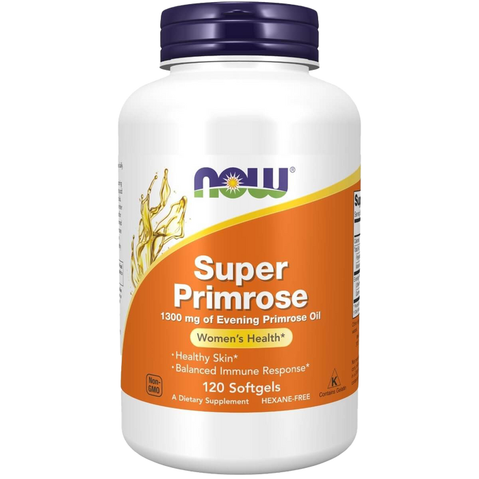 NOW Foods Super Primrose 1,300 mg 120 Softgels