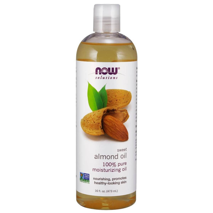 NOW Foods Sweet Almond Oil 16oz (473ml) - Health and Wellbeing at MySupplementShop by NOW Foods