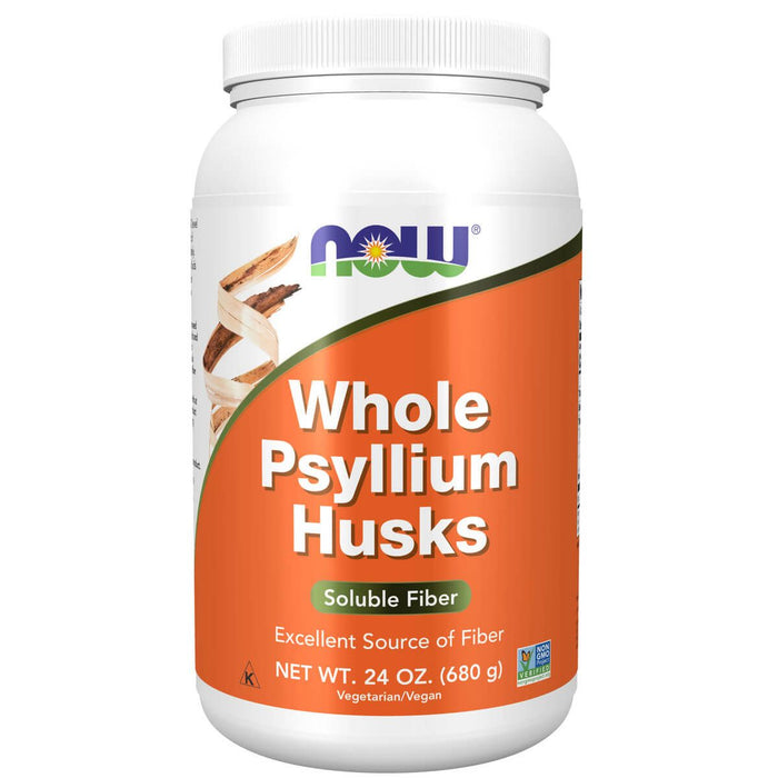 NOW Foods Whole Psyllium Husks 24oz - Psyllium at MySupplementShop by Now Foods