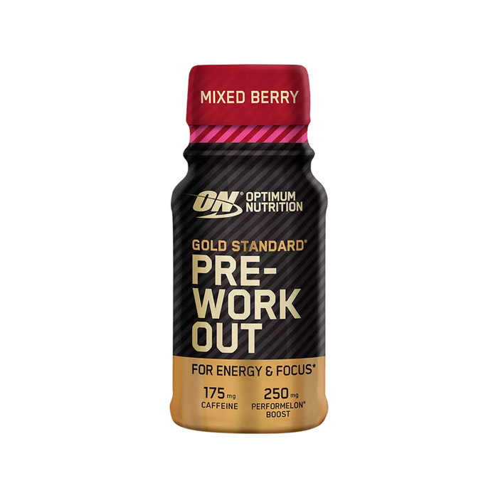 Optimum Nutrition Gold Standard Pre Workout Shot 12 x 60 ml, gemischte Beeren