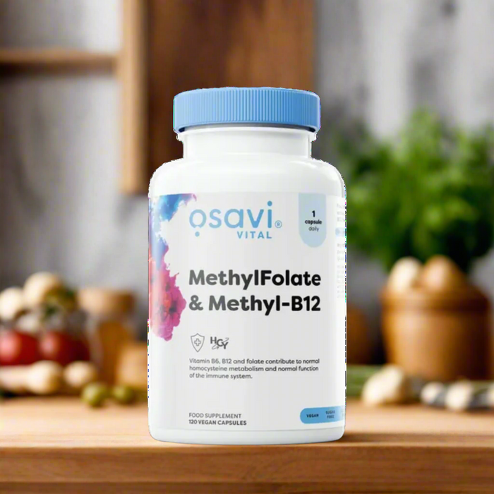 Osavi MethylFolate &amp; Methyl-B12 – 120 vegane Kapseln