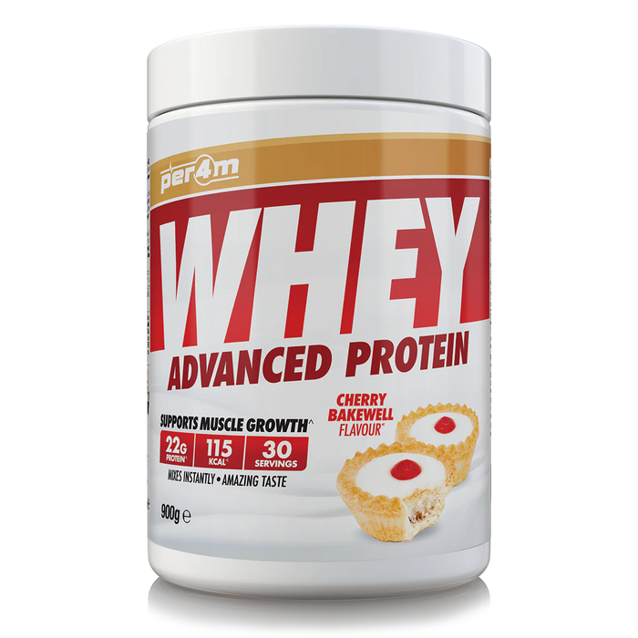 PER4M Whey Protein Powder 900g - 30 Servings | 21g Protein per Serving