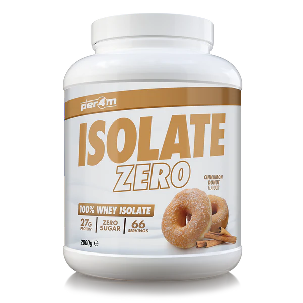 PER4M Whey Isolate – 26g Protein | Zero Sugar, Grass-Fed, Gluten-Free