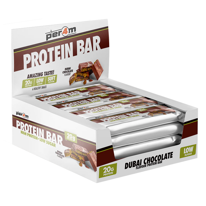 Per4m Protein Bars - 20g Protein, Low Sugar & Indulgent Taste | Ultimate Guilt-Free Snack in 8 Delicious Flavors