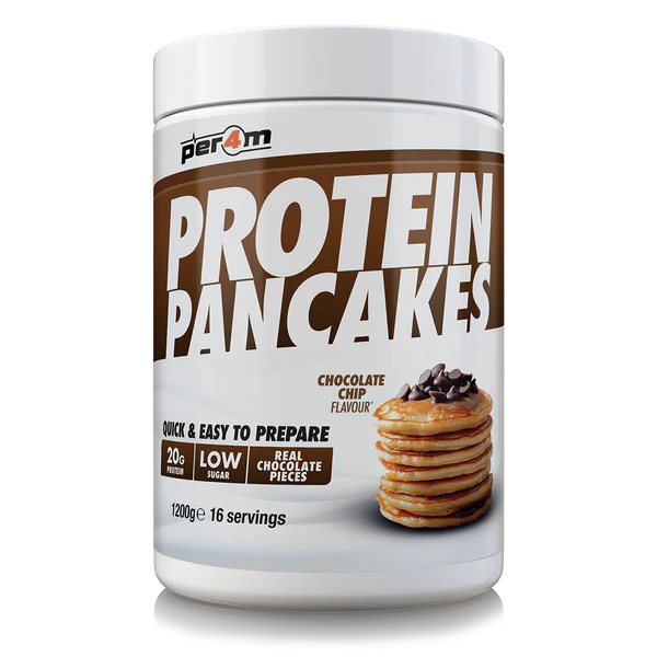 Per4m Protein Pancakes | 20g Protein | Chocolate Chip, Blueberry & Cookies & Cream 1.2kg