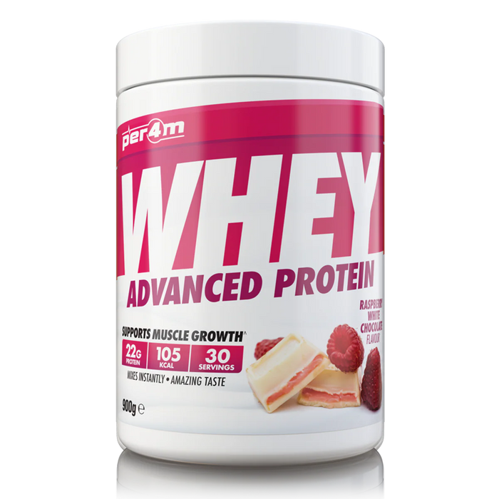 PER4M Whey Protein Powder 900g - 30 Servings | 21g Protein per Serving