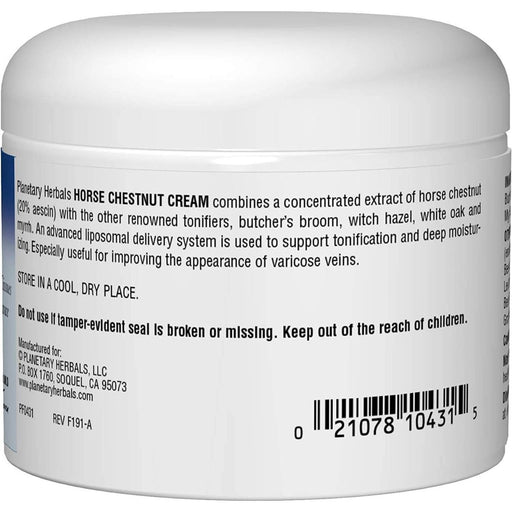 Planetary Herbals Horse Chestnut Cream 4oz (113.4g) | Premium Supplements at MYSUPPLEMENTSHOP