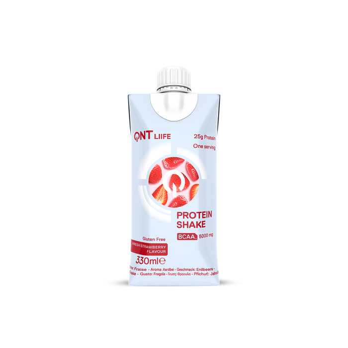 QNT Delicious Ready-to-Drink High-Protein Shake - 25g Protein | Low Sugar | 12 x 330ml