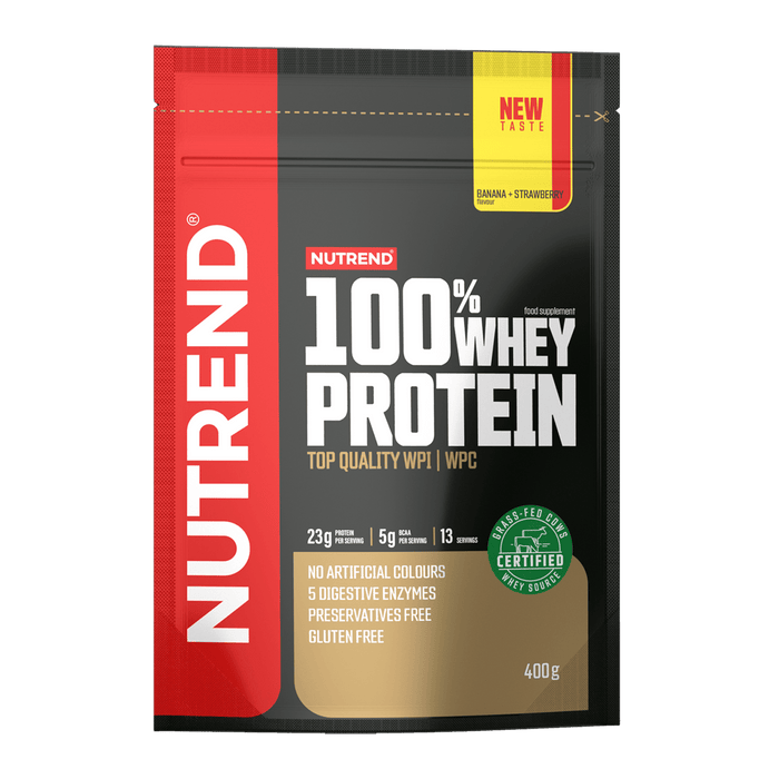 Nutrend 100 % Molkenprotein, Vanille – 2250 Gramm