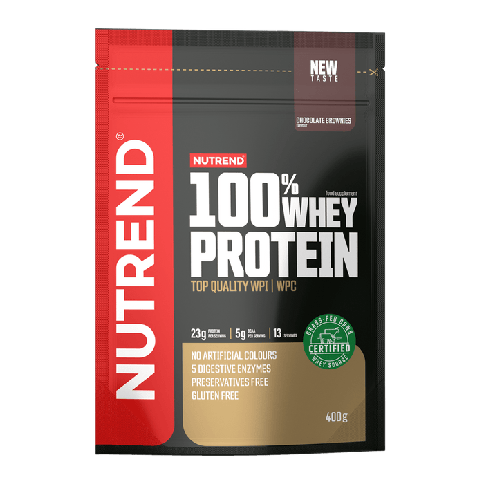 Nutrend 100 % Molkenprotein, Vanille – 2250 Gramm