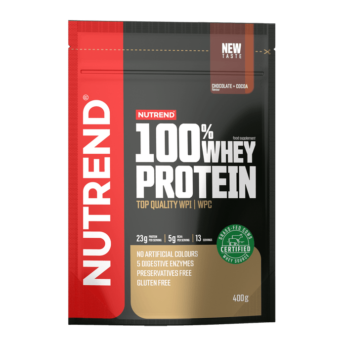 Nutrend 100 % Molkenprotein, Vanille – 2250 Gramm