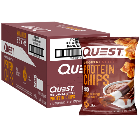 Quest Nutrition Protein Chips 8x32g - Food Cupboard at MySupplementShop by Quest Nutrition