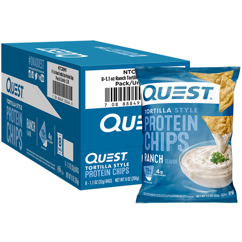 Quest Nutrition Protein Chips 8x32g