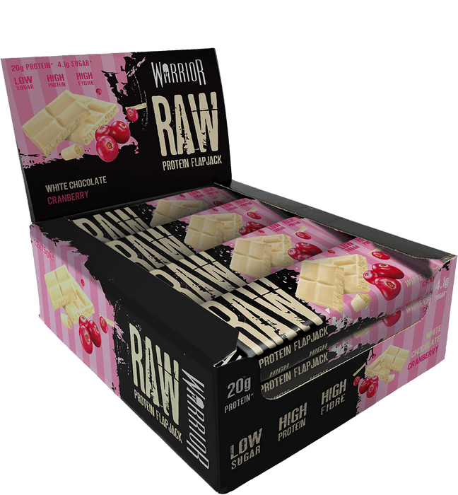 Warrior Raw Protein Flapjack 12x75g Schoko-Brownie