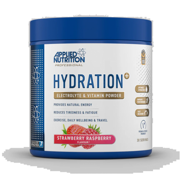 Applied Nutrition Hydration+ 240g - Blue Raspberry - Sports & Energy Drink Mixes at MySupplementShop by Applied Nutrition